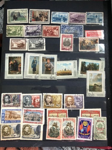Book of Russia USSR stamp collection // RARE - 第 4/6 張圖片