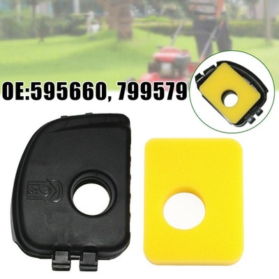 Air Filter Cover & Foam Filter For 595660 799579 Replacement Lawn Mower Trimmer