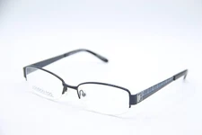 NEW LONDON FOG 3122 BLACK BLUE AUTHENTIC EYEGLASSES 51-16