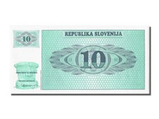 #301572 Geldschein, Slowenien, 10 (Tolarjev), 1990, UNZ