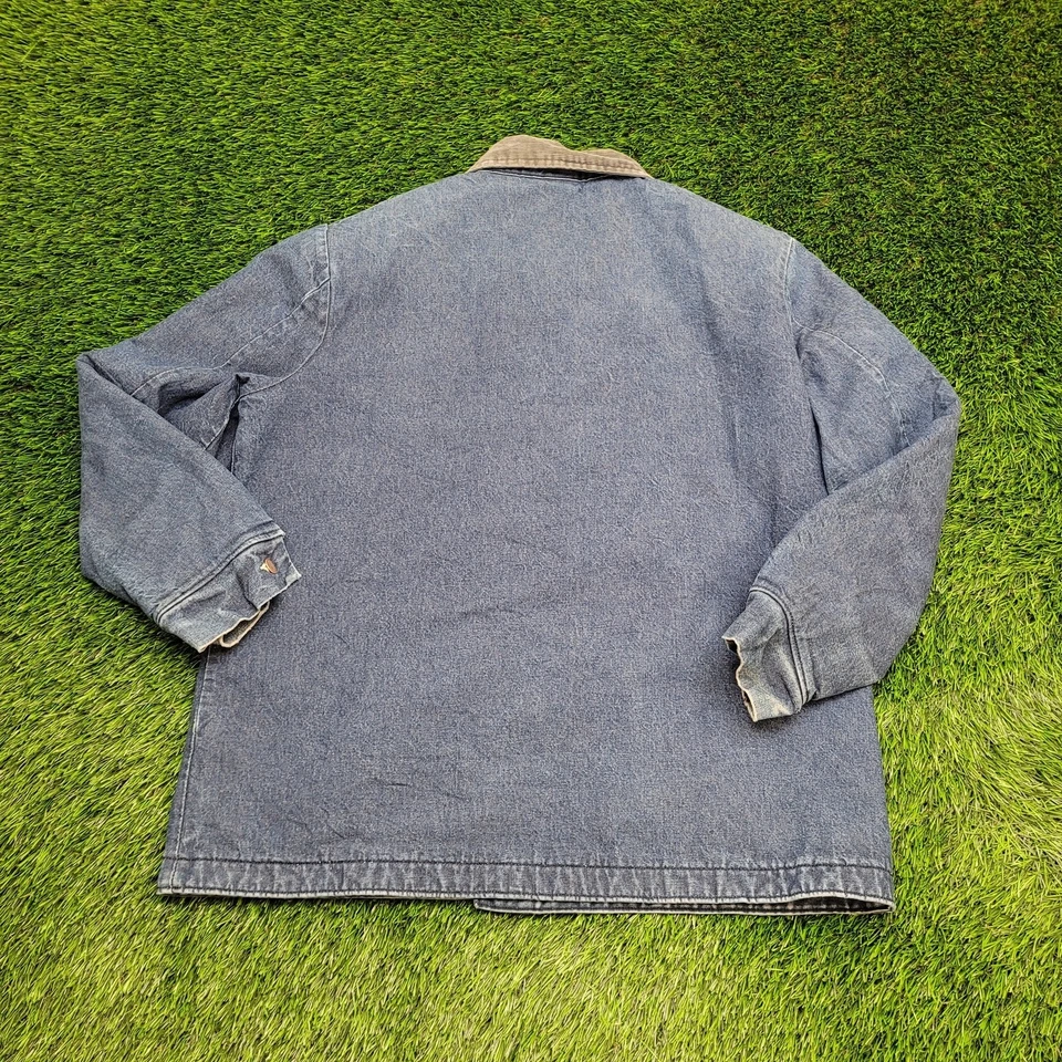 Chaqueta Big-Ben Chore Vintage Años 80 Grande 24x30 Forrada con Manta EE. UU. Foto 2 de 4