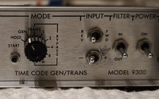 Datum Time Code Generator Translator Model 9300 Vintage Studio Gerät Broadcast 