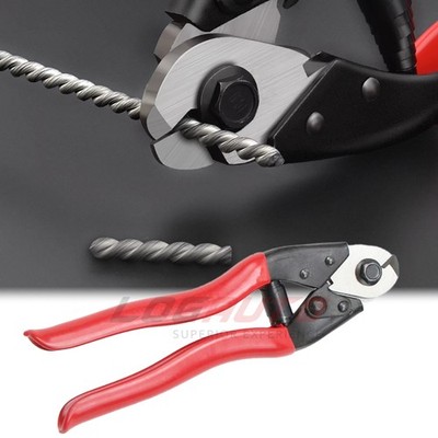 7.5'' Cable Rope Cutter Wire Steel Scissors Tool w/ Non Slip Handle Heavy Duty