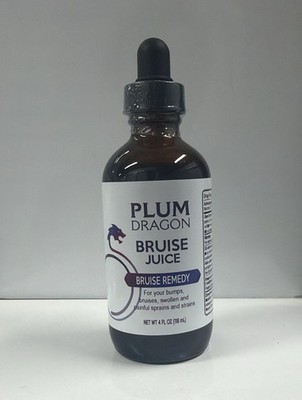 Plum Dragon  Bruise Juise  Bruise Remedy .net Wt 4fl. (118ml.