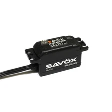 Savox SB2263MG-BE - Brushless Digital Servo, Black Edition, Low Profile, 6.0v