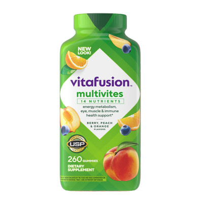 Vitafusion Multivites Adult Daily Multivitamin Gummies 260 Ct. Exp:08/27
