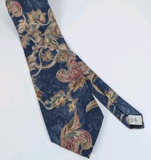 Oscar de la Renta 100% Silk Neck Tie 63" x 3.75" Designer Made in USA