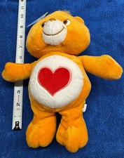 Care Bears Tenderheart Bear Plush Doll Toy NWT NEW 2002 10  Mint Condition