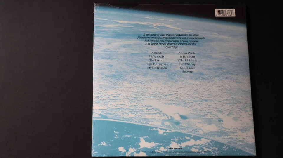 Boston – Third Stage LP VINYL PROGRESSIVE HARD ROCK 2013 SEALED OVP MCA-6188 - Bild 4 von 4