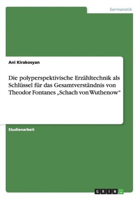 Kirakosyan - Die polyperspektivische Erzhltechnik als Schlssel fr d - G555z