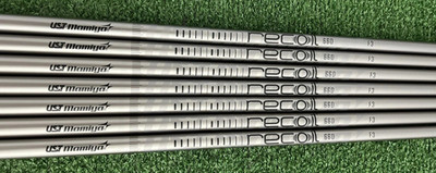 NEW UST Mamiya Recoil 660 SC F3 Regular Flex Graphite .370 - 7pc Iron Shafts Set