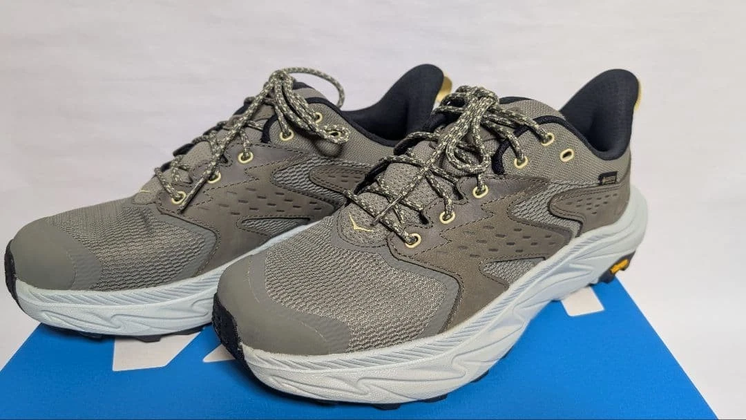 Hoka One One Anacapa 2 Low Gtx Mens 9.5D / olive haze/mercury (EXCELLENT) Hoka One One HOKA Anacapa 2 GORE-TEX Low Olive Haze for sale  main image 4