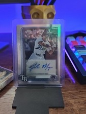 2025 Topps Chrome Update Series - Autographs Jake Mangum #AC-JM (AU, RC)