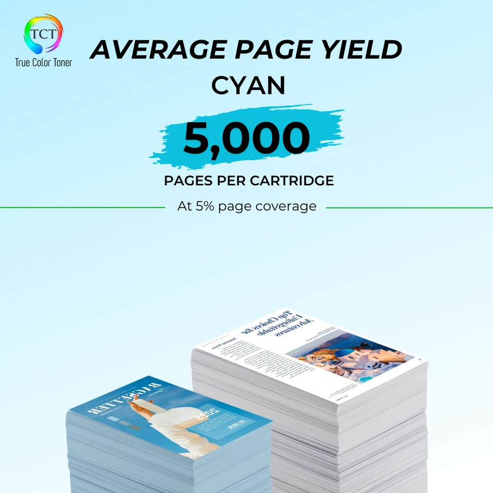 TCT Cyan Oki 44469721 Toner Cartridge For Okidata C530 MC561 MC361 - Image 3 of 4