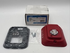 System Sensor Srled Fire Alarm Strobe, Indoor, Plastic, Red New