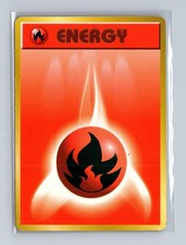 Fire Energy Base Set Pokemon Japanese LP