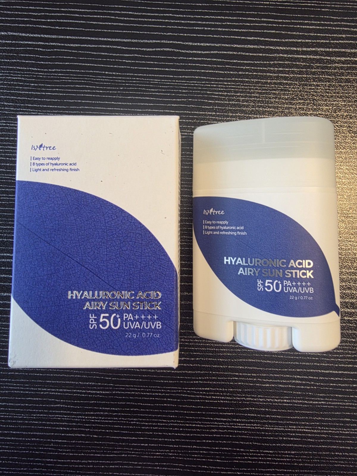 Isntree Hyaluronic Acid Airy Sun Stick SPF 50 22g 0.77oz NIB New Stock Sunscreen