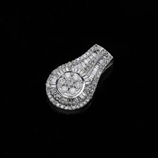 Brillanten Diamanten Anhänger 0,60 ct 585 Gold 14 Karat Deta Schmuck Top Preis