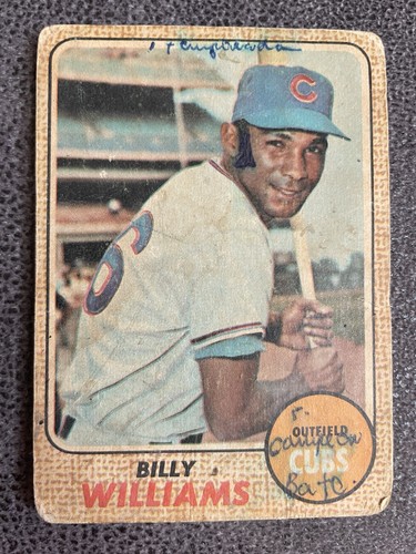 Billy Williams #37 1968 Venezuela Topps card