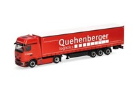 Herpa LKW MB Actros L Procabin Giga Ga-Ksz Quehenberger 321334