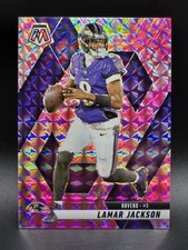 Lamar Jackson Ravens 2025 Mosaic #3 ❗️PINK CAMO MOASAIC PRIZM❗️