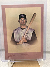TODD HELTON 2005 30/45 Donruss Studio Portraits ZENITH RED COLOR SP-17