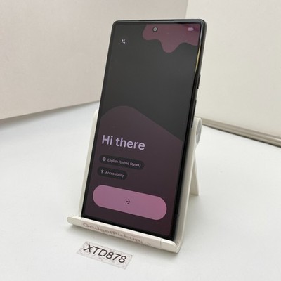 Google Pixel 6 - 128GB - Stormy Black (Unlocked) - CRACKED BACK | eBay