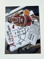 2024-25 Bowman University Chrome - College Rule PlayBook Derrion Reid #CRP-7 RC