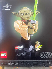 LEGO Star Wars Yoda 75438 Complete Set 399 Pieces 18+ Display Stand