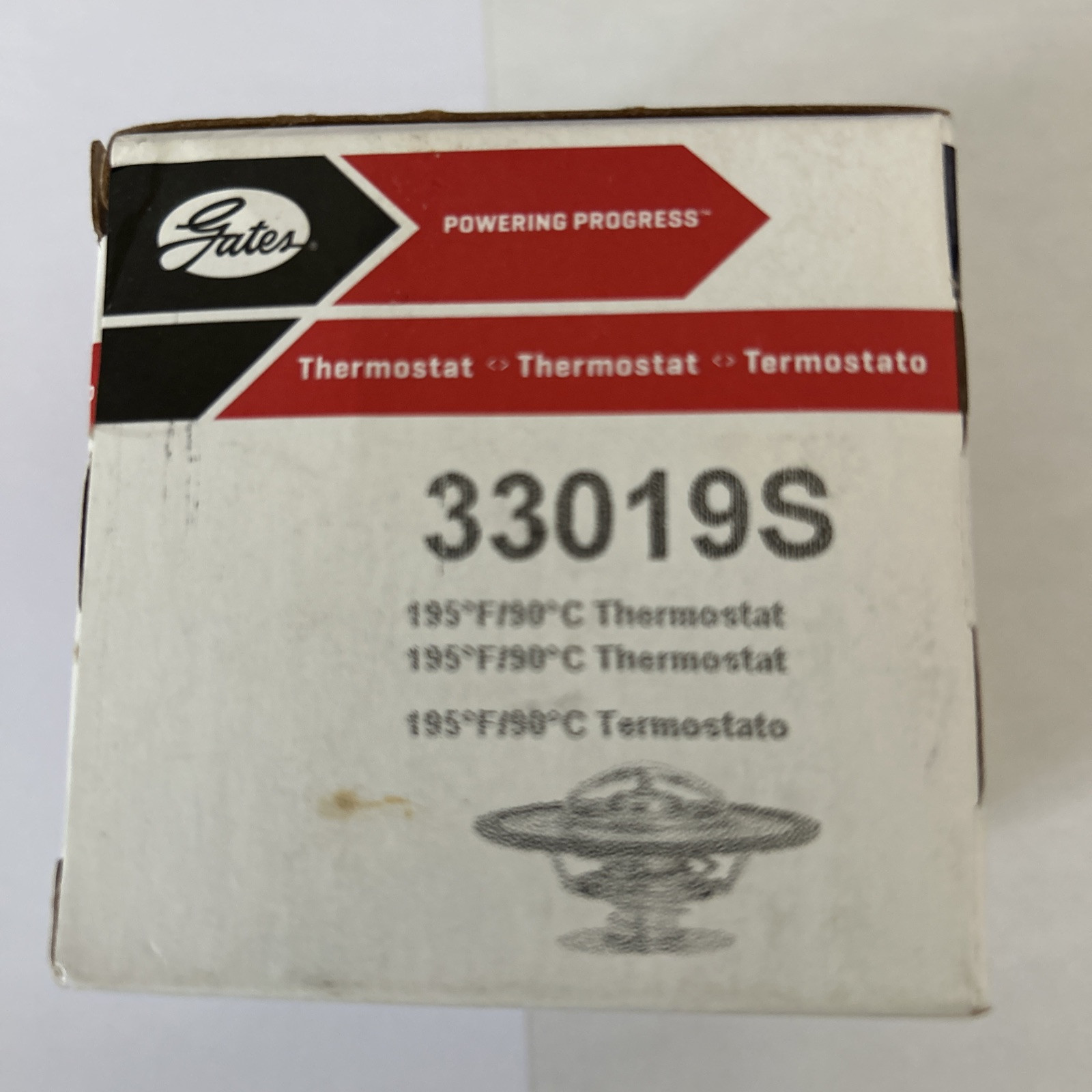 Gates 33019S Premium Engine Coolant Thermostat for Optimal Performance