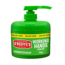 O'Keeffe's Working Hands Hand Cream in a Pumpable Jar for 1 Pack, White