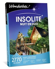 coffret Wonderbox Nuit insolite en duo