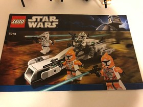 Lego Star Wars Set #7913 Clone Trooper Battle Pack Retired 2011 incomplete