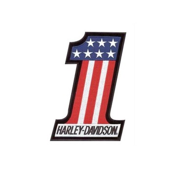 Harley-Davidson Aufnäher #1 Stars & Stripes