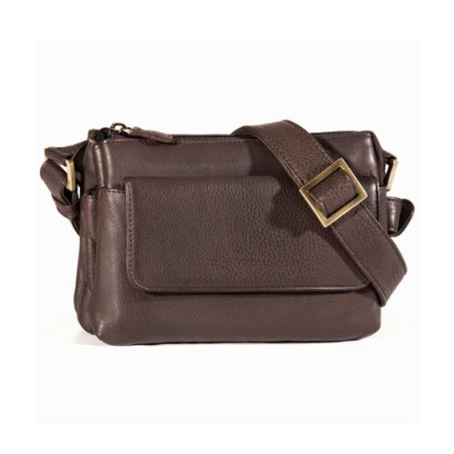 Derek Alexander Top Zip Cross Body Bag - Picture 3 of 3