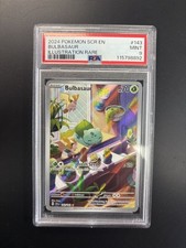 Pokémon TCG Bulbasaur Illustrazione Corona Stellare Rara Carta Holo 143/142 PSA 9