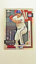 2024 Topps Chrome National Convention Wyatt Langford #MLB-11 Refractor (RC, SP)