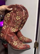 Shyanne Women's X-RED Western Boots 8.5 Embroidered Floral