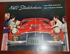Studebaker 1942 Car Brochure Free Shipping