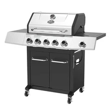Expert Grill 5 Burner Propane Gas Grill with Side Burner