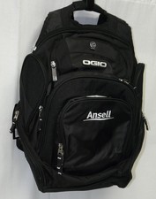 New Ogio Mastermind Black Padded Backpack w/Laptop Compartment  Ansell