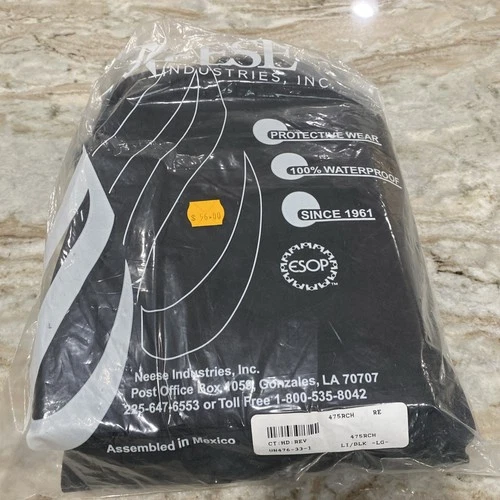 NEESE 475RCH DUTY REVERSIBLE Sz Large New In Package With Hood - product listing photo