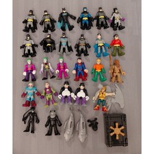 Fisher-Price Imaginext DC Super Friends Figure Lot Batman Joker Superman