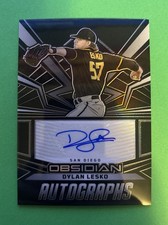 2023 Panini Chronicles Obsidian Auto Dylan Lesko #OA-DL Auto
