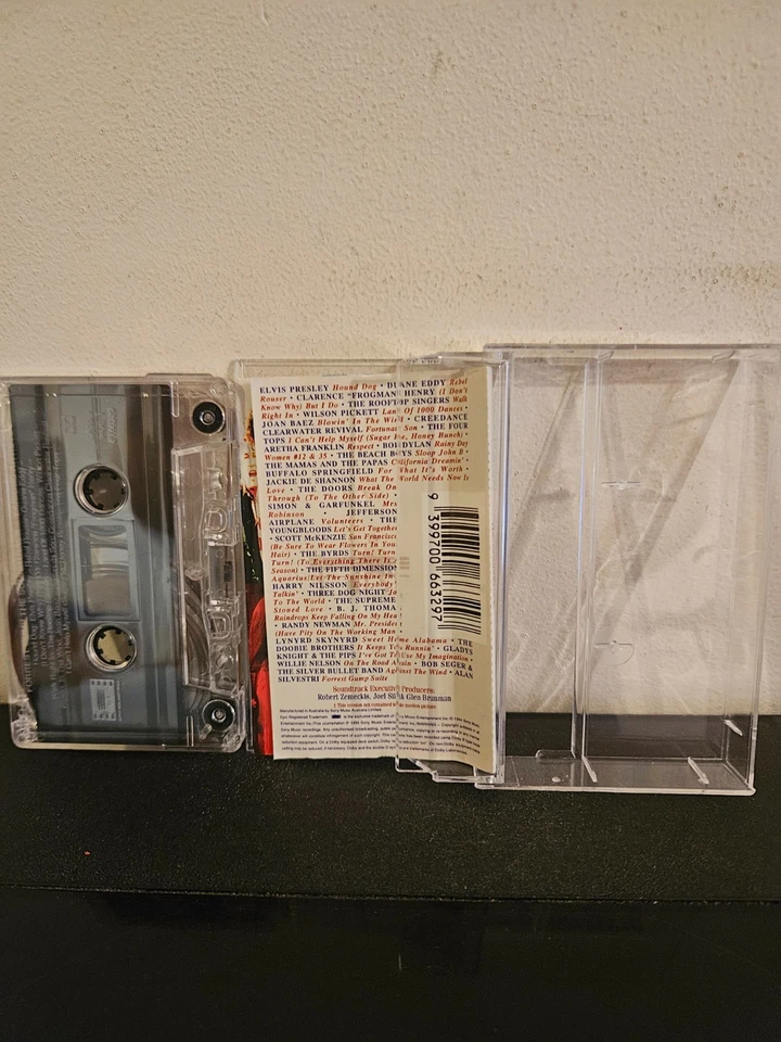 FORREST GUMP Various 1994 CASSETTE TAPE 2 X TAPES POP ORIGINAL MUSIC SOUNDTRACK - Image 2 of 4