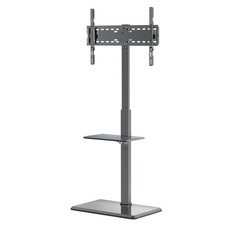 Floor TV Stand with Removable Media Shelf for 32-75 Inch TVs up to 110 lbs