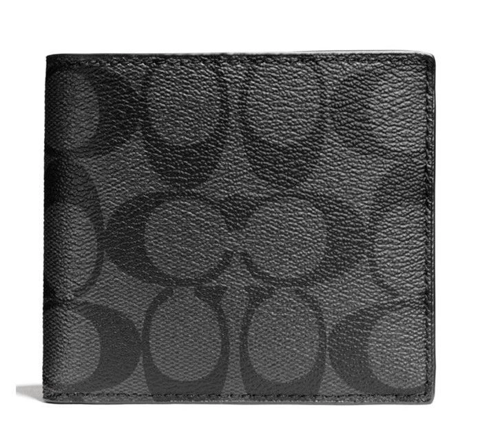 Portafoglio Uomo Coach Doppio Firmato Billford 16766775