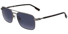 Lacoste Men's Gunmetal Navigator Sunglasses w/ Gradient Lens - L264S-033