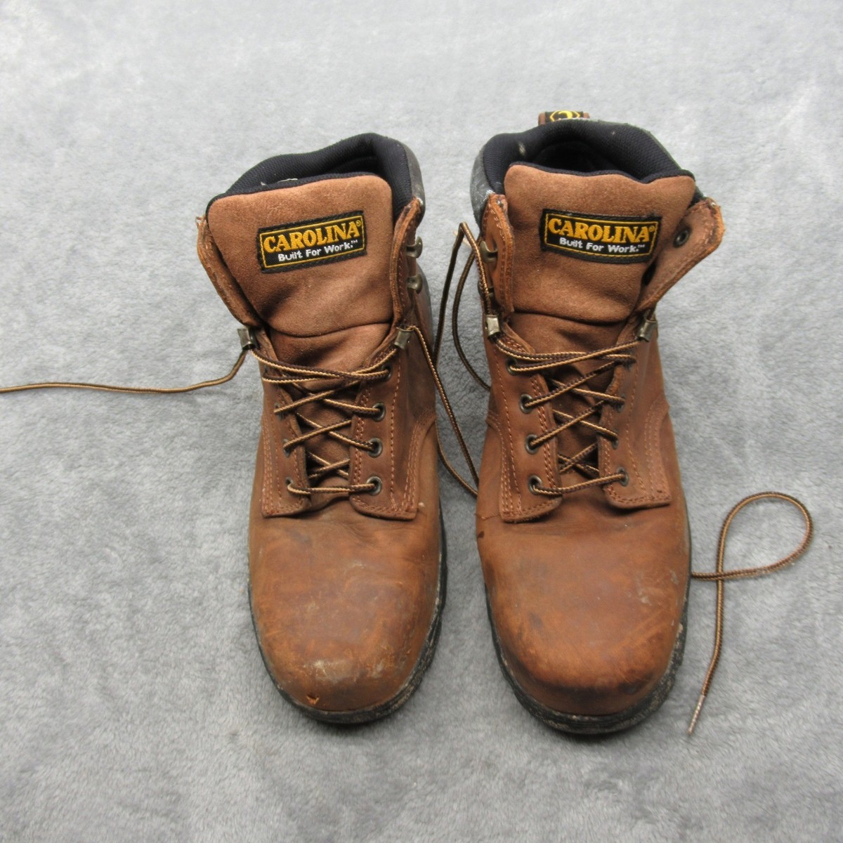Carolina Work Boots Men 9.5 D Brown Leather Waterproof Steel  display picture 1