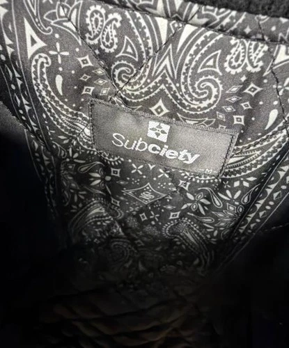 SUBCIETY                    Stadium jacket black image 7